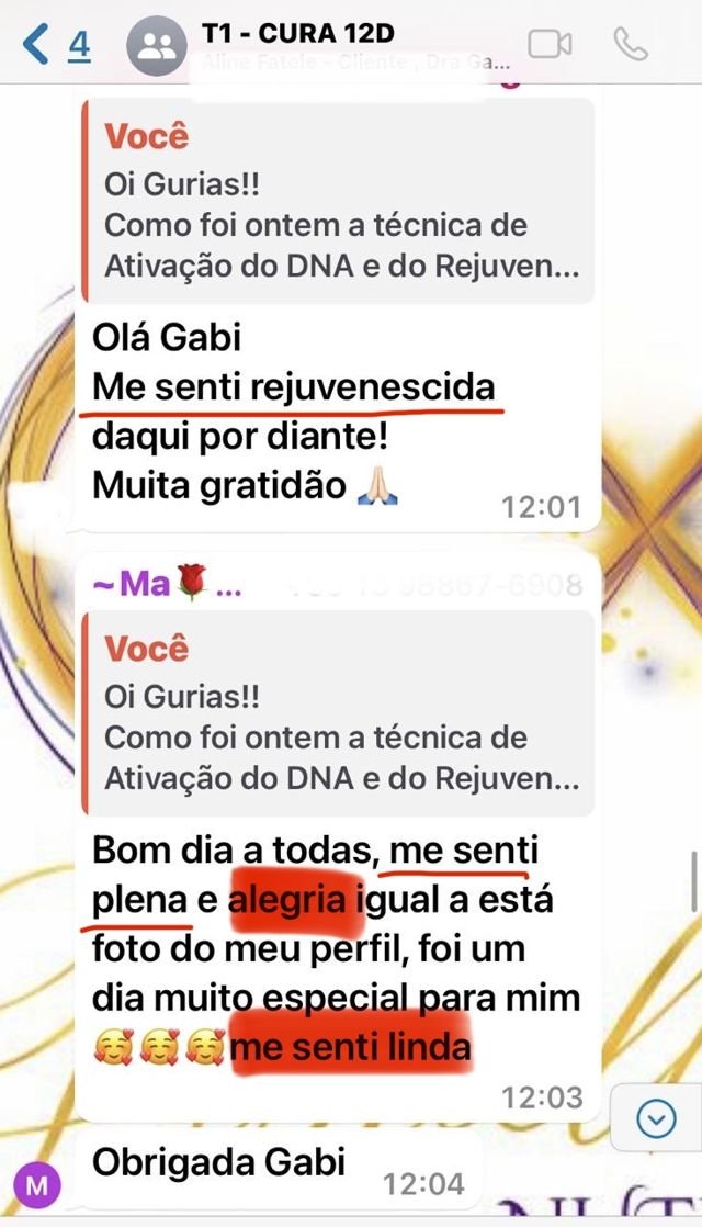 Depoimento de aluna