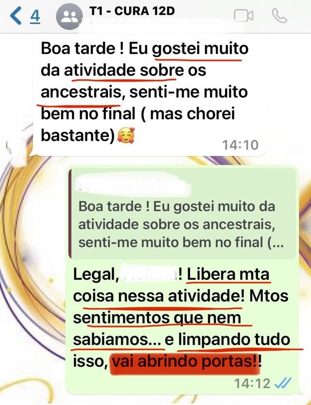 Depoimento de aluna